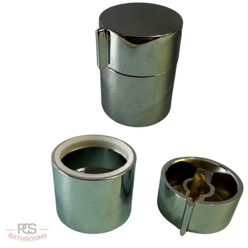 Vado Tablet Altitude Temperature Control Handle - Chrome - Model TAB-1/TEMP-ALT-C/P - No Box