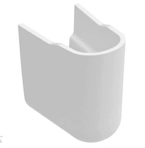 Villeroy & Boch V & B Subway Trap Cover In White - Model 7244.00.01