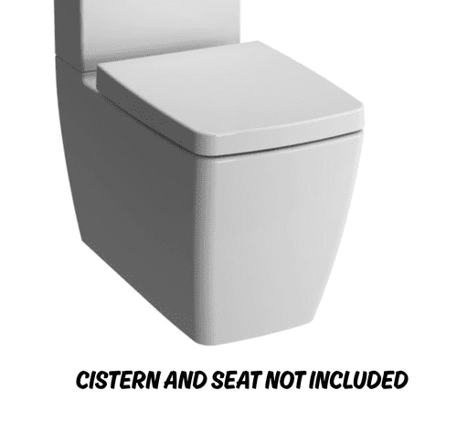 Vitra M-Line BTW Close-Coupled WC Pan White: Model  5677B003-0585