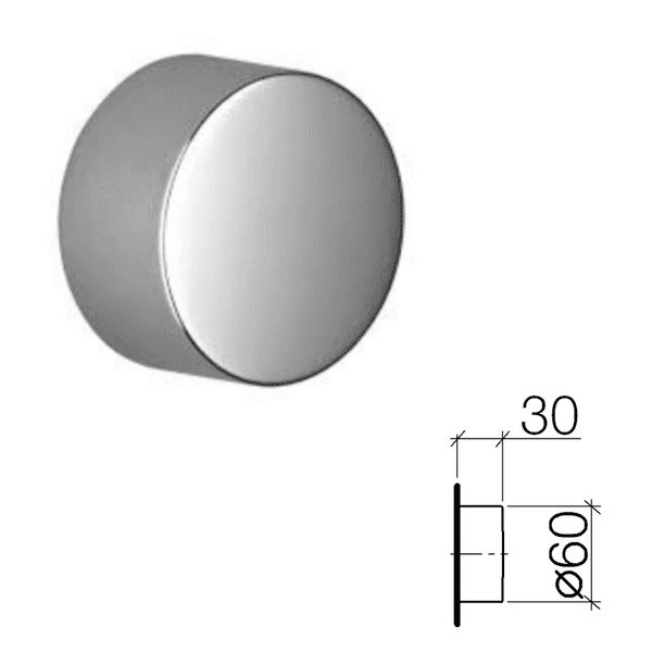 WAS £199.97 - Dornbracht LULU 2 Way Deck Mounted Diverter In Chrome - Model 29140710-00