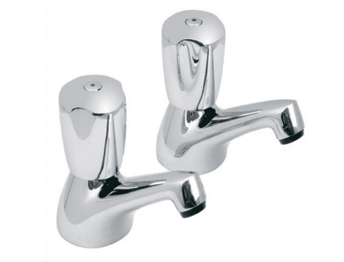 Was £29.97 - Vado - Bath Pillar Taps Deck Mounted (WAR-236-C/P)
