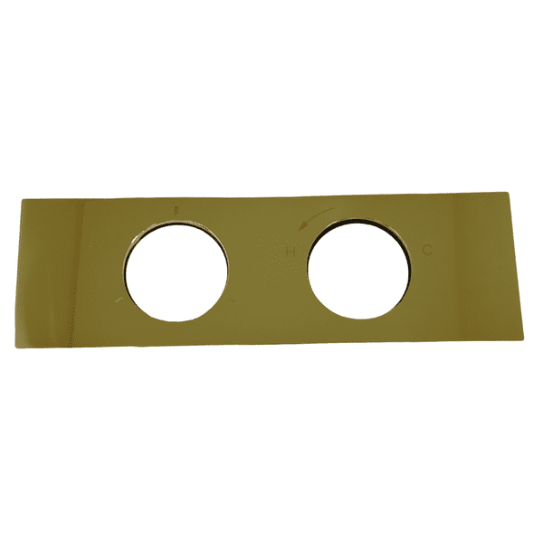 Was £29.99 Crosswater 2501 Slim Backplate For Thermostatic 3 Way Valve, Chrome SPKL2501RC **Spare**