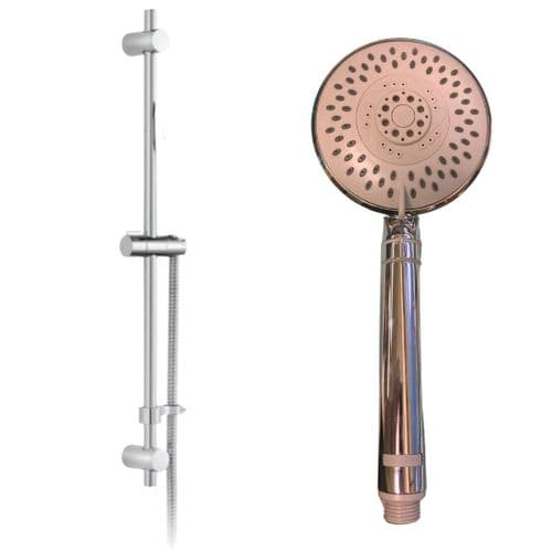 WAS £69.98 - Vado Neptune Slide Rail With Multifunction Handset -  Model WG-NEPTUNEKIT-C/P