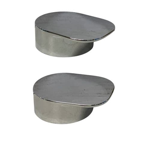 Was £9.97 - Crosswater Thermostatic Chrome Replacement Levers - Model KH02_THL03 - Box Of 3 levers