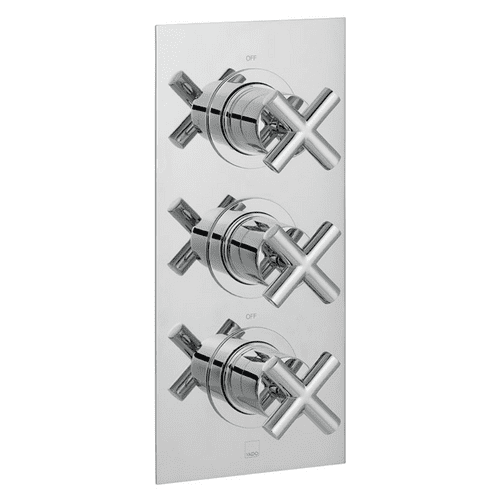 WAS £99 - Vado Elements 2 Outlet TRIM Set For 128D/2 Thermostatic Valve - Model ELE-128D/2-BH2TRIM