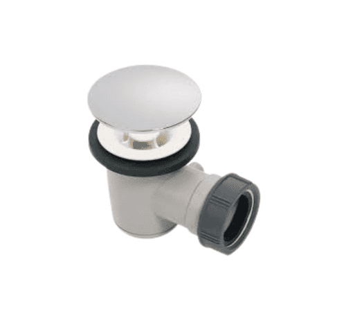 Wirquin Tourbillon 50 mm Shower Waste with ABS Chrome Dome (Model 34020001)