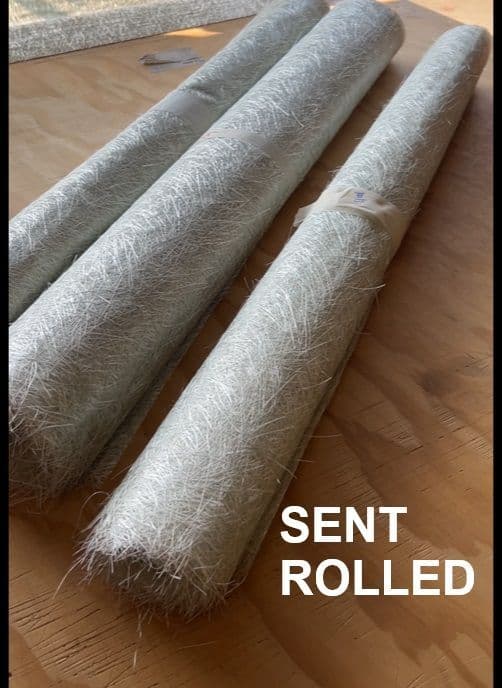 300g/M² Fibreglass Chopped Strand Mat - Select Size