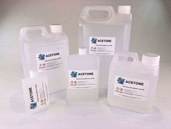 Acetone (99.8% Pure)- Select Size