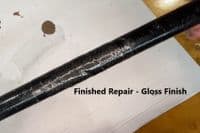 Aramid  ( like Kevlar ) Fibre Mk 4 -50mm  Epoxy Resin Repair Kit 75g - Fishing Poles, Carbon cycles