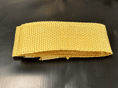 ARAMID ( similar to Kevlar) -  Fibre  Woven Cloth Tape 50mm Wide
