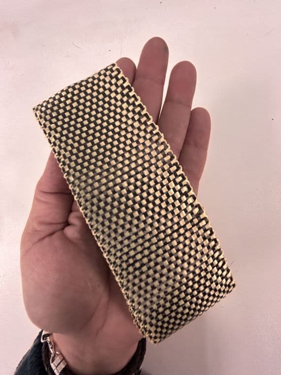 CARBON-ARAMID  Fibre  Woven Cloth Tape 50mm Wide