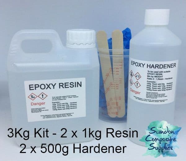 Epoxy Resin Repair Kit Select Size