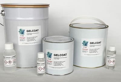 Gelcoat CLEAR For Use with Moulds- Select Size