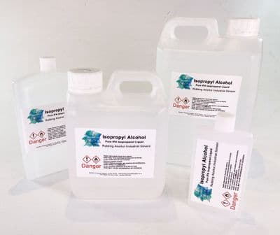 Isopropyl Alcohol IPA 99.9 % Cleaning -Rubbing Alcohol- Propan-2-ol