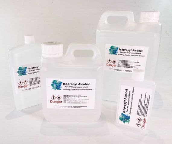 Isopropyl Alcohol IPA 99.9 % Cleaning -Rubbing Alcohol- Propan-2-ol
