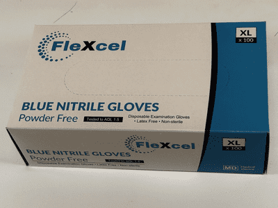 Nitril Gloves - Size XL- Box of 100