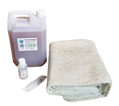 Premium Lloyds  Repair kit 5kg-PRO Quality Encore 30+ 5 Sq M (450g) Fibreglass