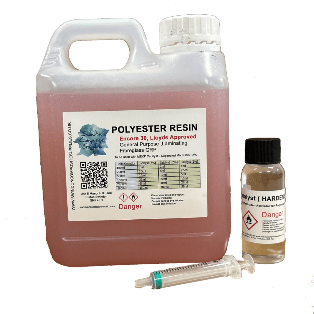 Premium Polyester Resin - Lloyds Approved- Select Size