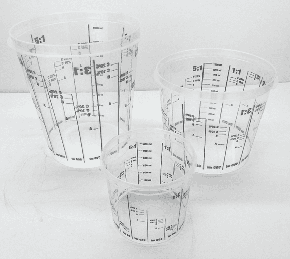 Re-usable  Mixing Cups - Select Size
