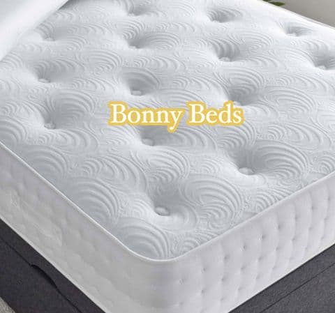 4Ft Bronze 1500 Pocket Small Double Mattress - Firm Feel