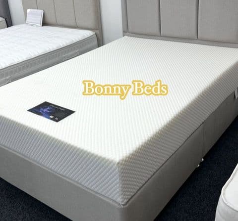 6Ft Diamond Jubilee Full Foam Memory Super Kingsize Mattress - Firm to Firm Feel