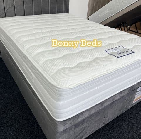6Ft Supreme 1000 Pocket Foam Encapsulated Super Kingsize Mattress - Medium Feel