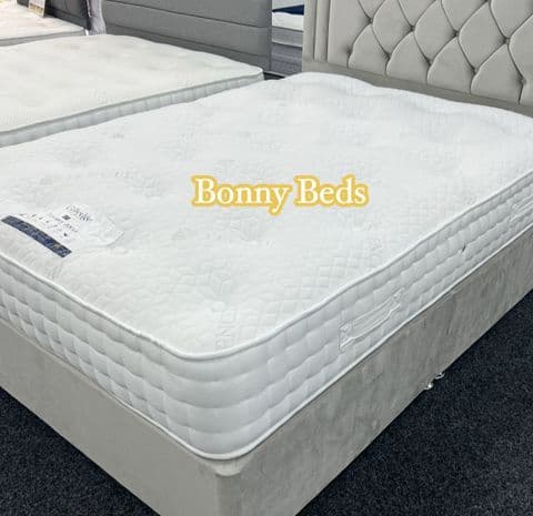 6Ft Tuscany 1000 Pocket (Wool, Silk, Cashmere) Super Kingsize Mattress - Soft Medium Feel