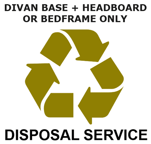 Divan Base + Headboard or Bedframe Only Removal - Select Size