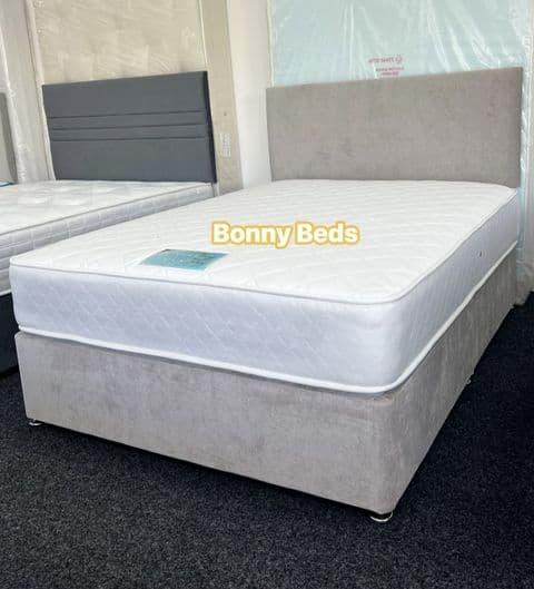 Small Double (4Ft) Memory Ortho RBS Divan Bed - Medium Feel