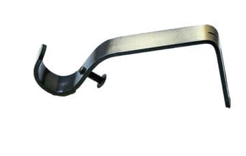 16/19mm Antique Brass Curtain Pole Bracket 1 2 3