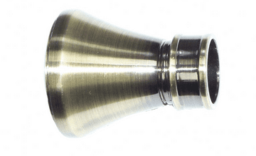 16/19mm Antique Brass Hammerhead Curtain Pole Finials