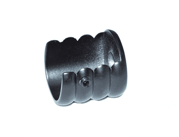 16/19mm Matt Black Recess Curtain Pole Bracket