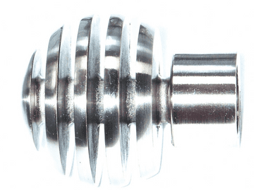 16/19mm Stainless Steel Sliced Ball Curtain Pole Finials