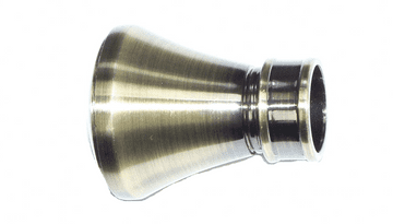 19mm Antique Brass Hammerhead Curtain Pole Finials