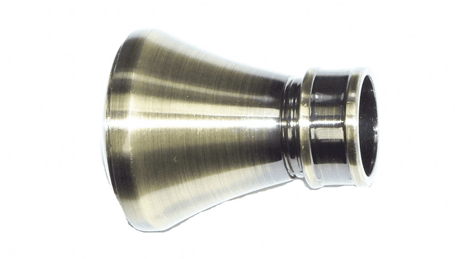 19mm Antique Brass Hammerhead Curtain Pole Finials