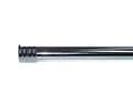 19mm Graphite Black Nickel Eyelet Recess Curtain Pole