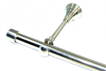 19mm Stainless Steel Eyelet Designer Extra Deep Pole End Cap Finials 1.2m 1.5m 2.4m 3m