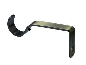 25/28mm Antique Brass Curtain Pole Bracket