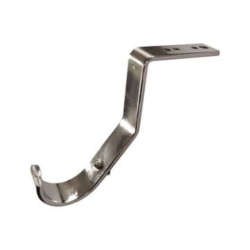 25/28mm Speedy Polished Chrome Ceiling Bay Window Passing Bracket