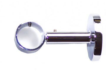 28mm Chrome extending Curtain Pole Ceiling Wall Bracket