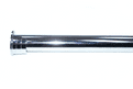 28mm Chrome Eyelet Recess Curtain Pole