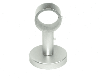 28mm Satin Nickel Extendable Ceiling Wall Curtain Pole Bracket