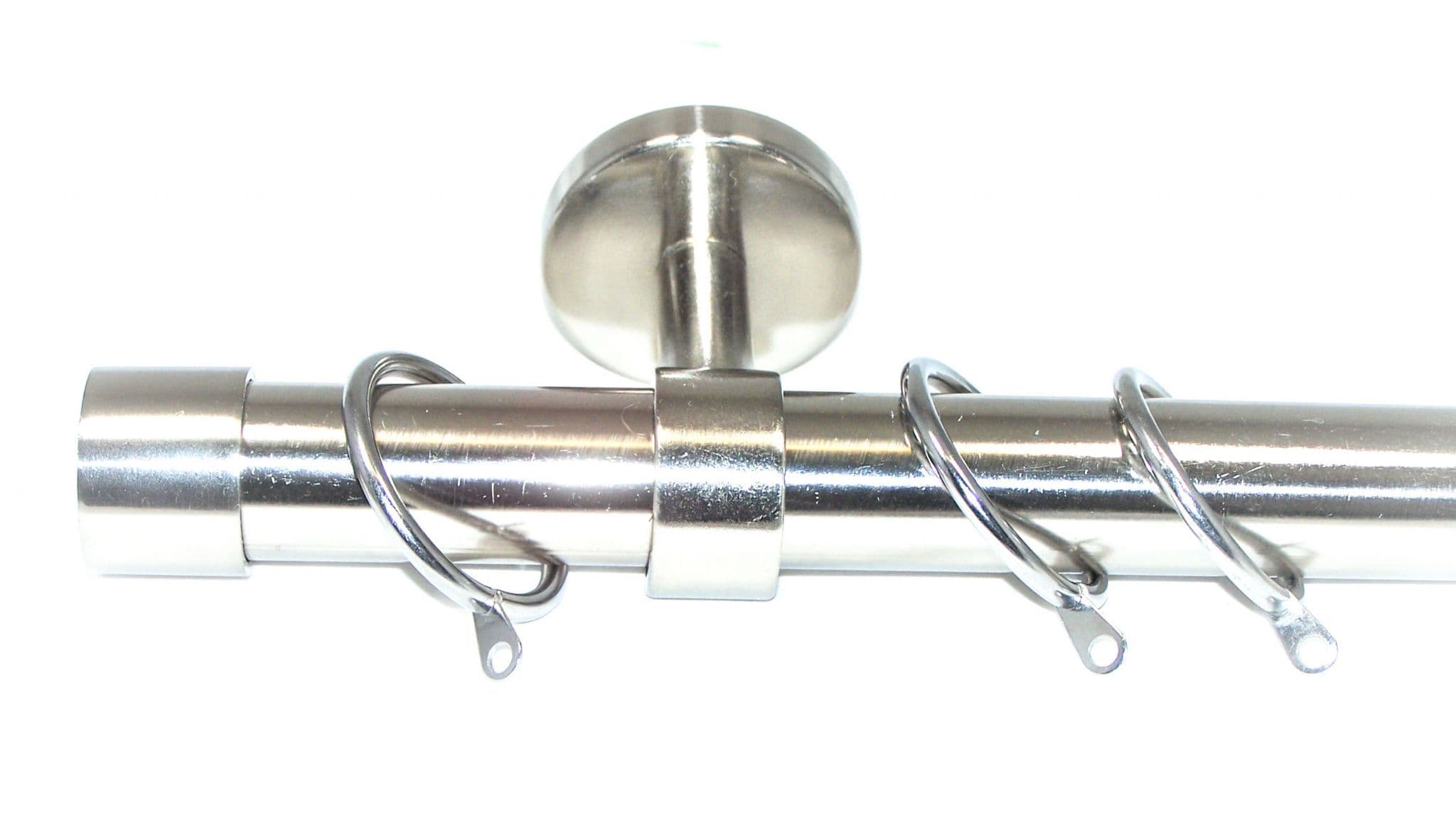 28mm Stainless Steel Ceiling Curtain Pole End Cap Finials