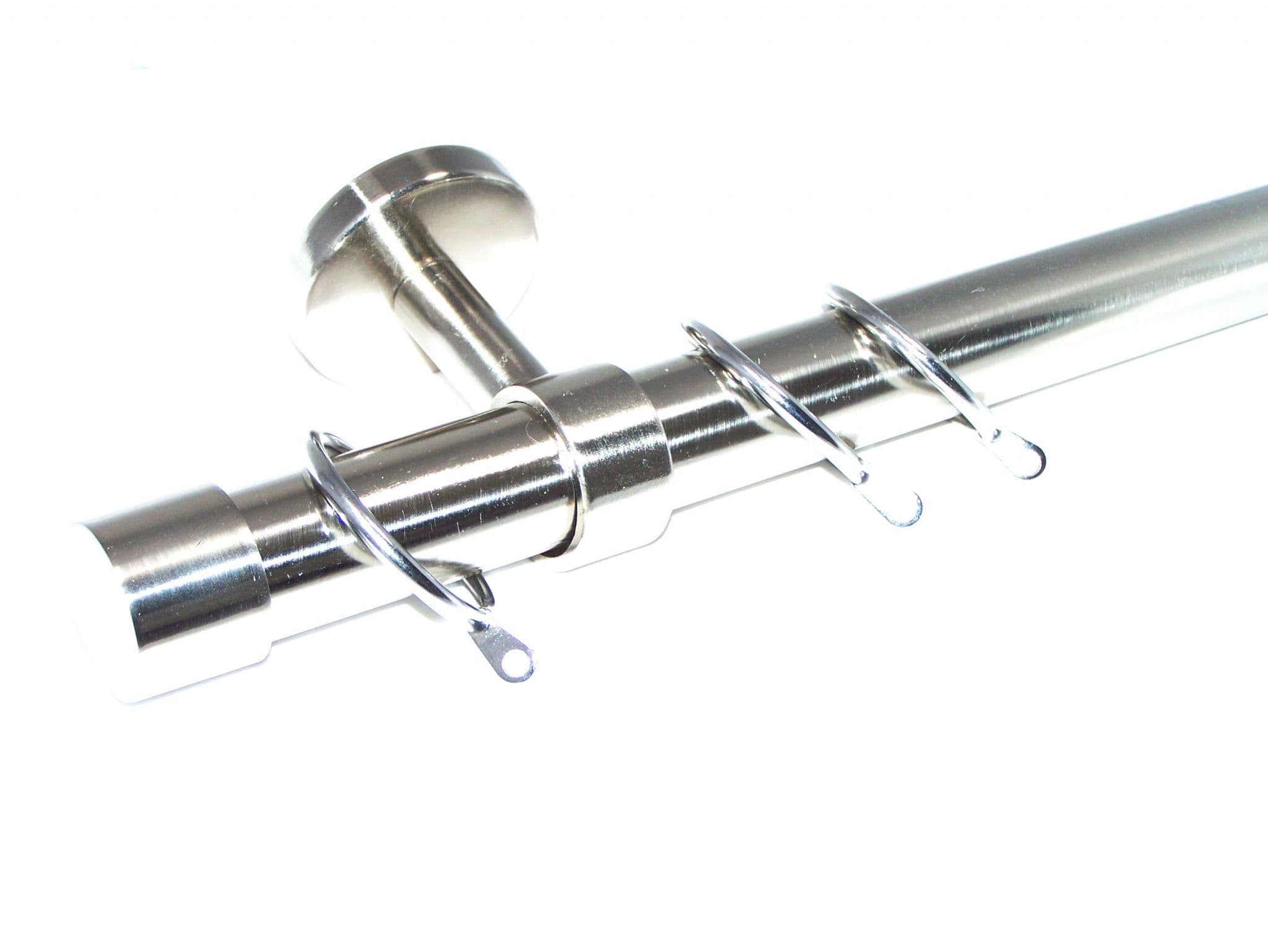 28mm Stainless Steel Ceiling Curtain Pole End Cap Finials