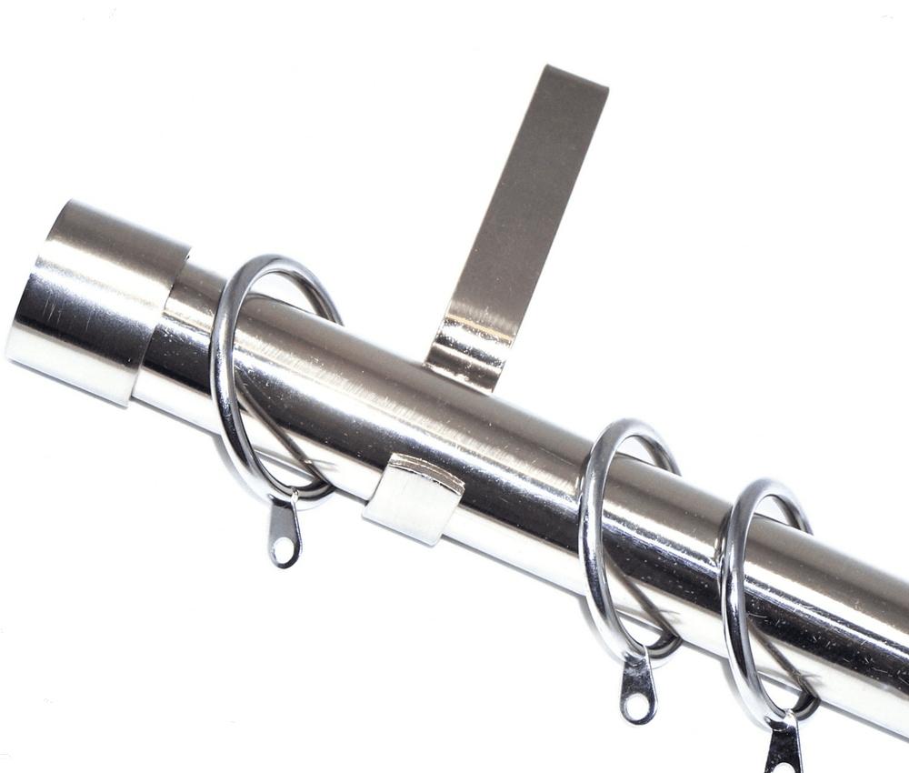 28mm Stainless Steel Curtain Pole with End Cap Finials 3 6m 4 5m 4 8m 6m