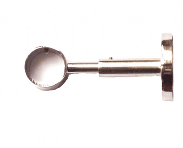 28mm Stainless Steel extending Curtain Pole Ceiling Wall Bracket