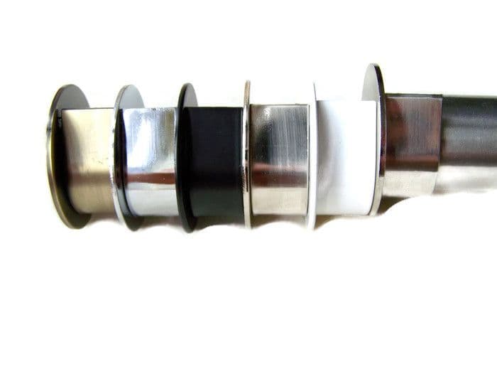 30/35mm Chrome Recess Curtain Pole Bracket