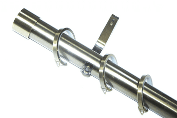 35mm Antique Brass Bay Window System End Cap Finials 2.4m 3m 3.6m 4.5m 4.8m 5.4m 6m