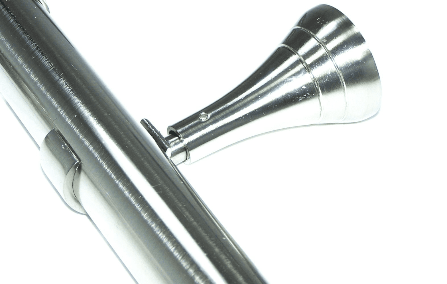 35mm Designer Stainless Steel Curtain Pole Twisted Cage Ball Finials