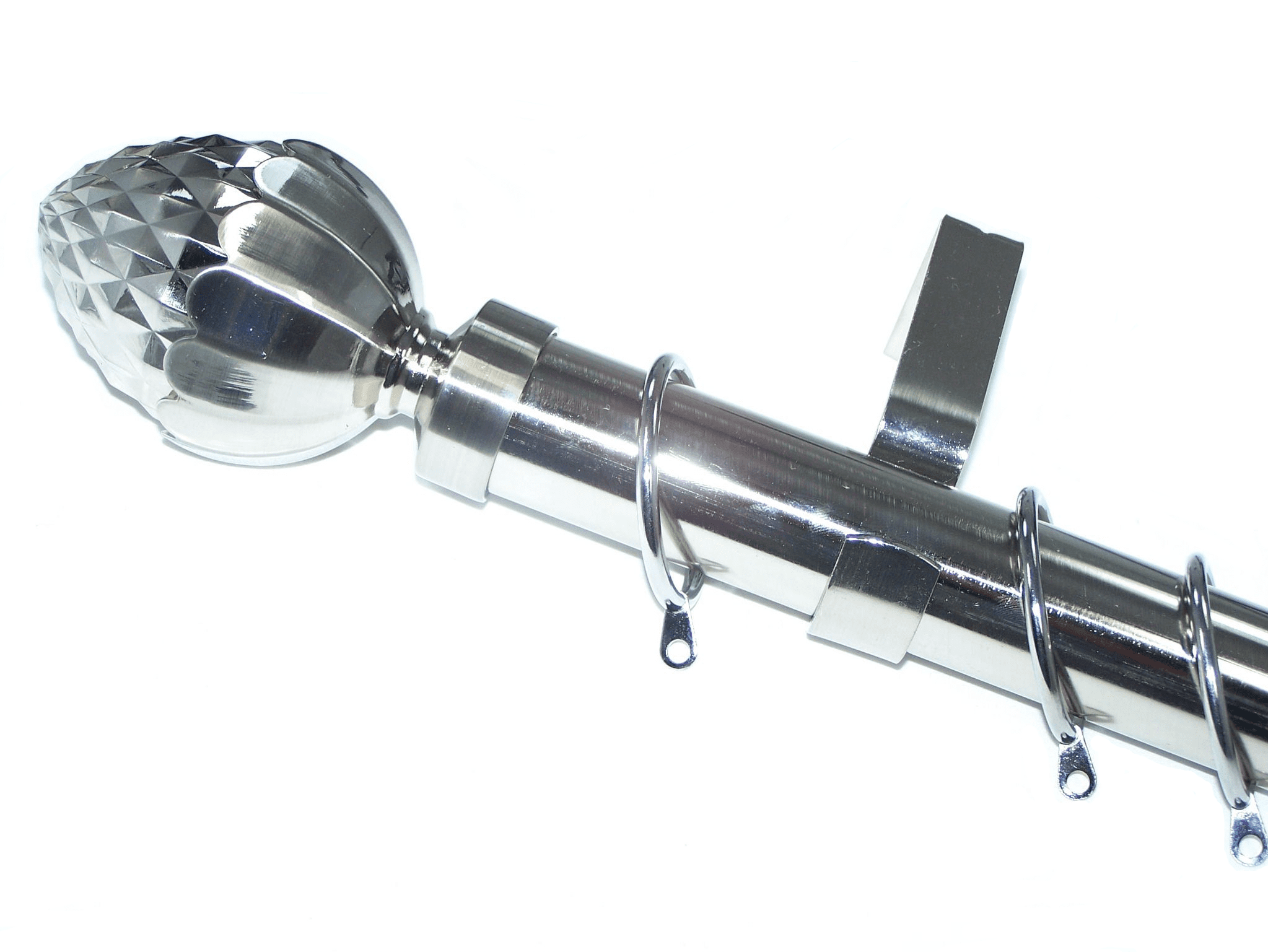 35mm Stainless Steel Curtain Pole Acorn Finials